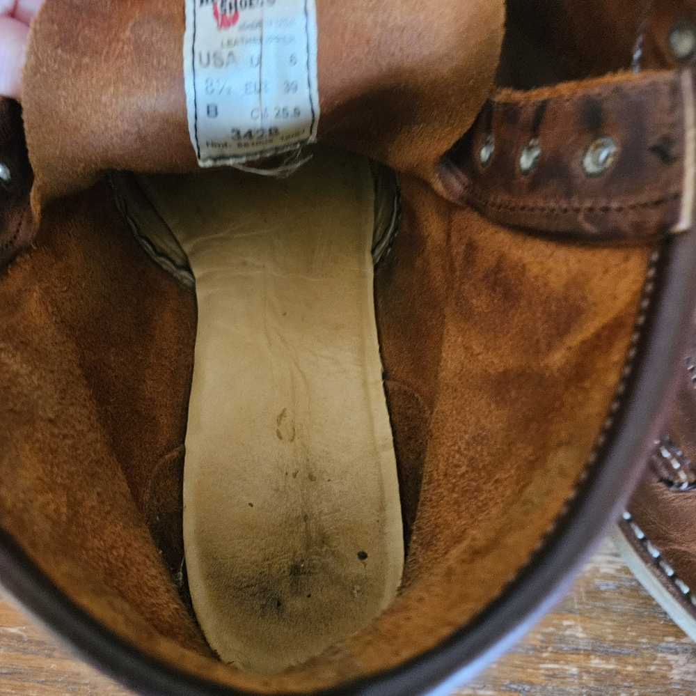 Red Wing 6 In Moc Toe Boots - Picture 6 of 7